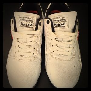 White Levi's Shoes